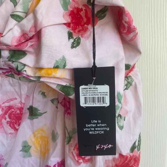 Wildfox Floral Bow dress NWT - Picture 4 of 8
